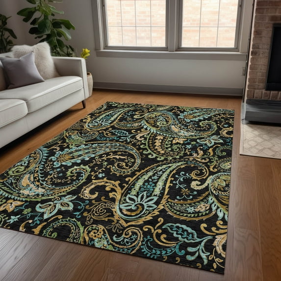 Chantille ACN533 Black 8 x 10 Rug