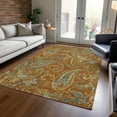 thumbnail image 1 of Addison Rugs Chantille Indoor/Outdoor Transitional Paisley Paprika Washable Rectangle Rug, 10' x 14', 1 of 6