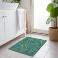 thumbnail image 1 of Addison Rugs Chantille Indoor/Outdoor Transitional Paisley Teal Washable Rectangle Rug, 1'8" x 2'6", 1 of 6