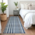 thumbnail image 1 of Addison Rugs Chantille Indoor/Outdoor Transitional Geometric, Abstract Navy Washable Runner Rug, 2'3" x 7'6", 1 of 6