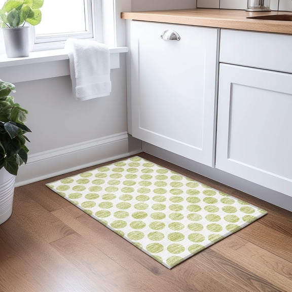 Addison Rugs Chantille ACN980 Green 1'8" x 2'6" Rug