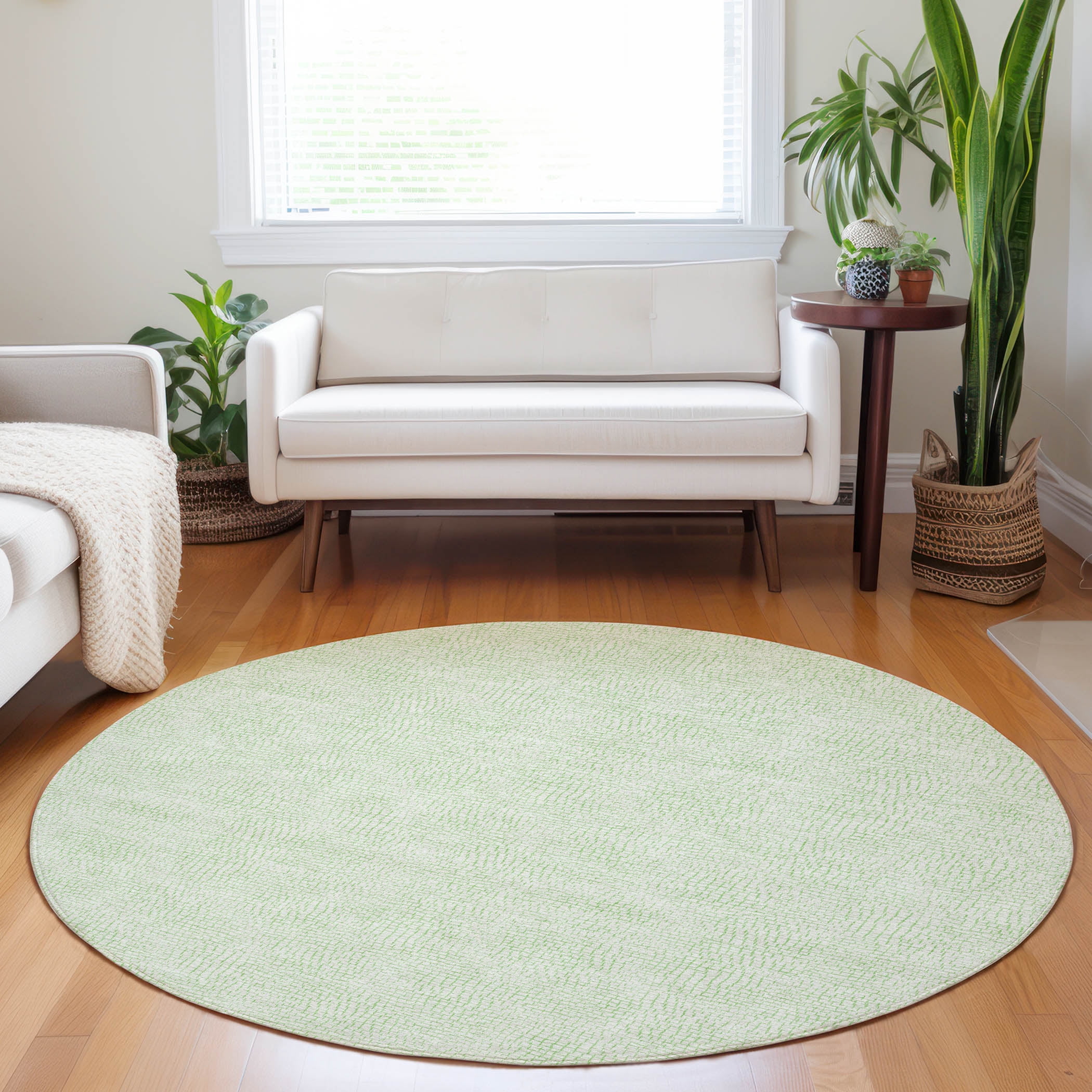 Addison Rugs Chantille Indoor/Outdoor Transitional Geometric Mint ...