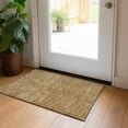 thumbnail image 1 of Addison Rugs Chantille Indoor/Outdoor Transitional Lines Gold Washable Rectangle Rug, 1'8" x 2'6", 1 of 6