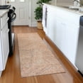 thumbnail image 1 of Addison Rugs Chantille Indoor/Outdoor Transitional Lines Peach Washable Runner Rug, 2'3" x 7'6", 1 of 6