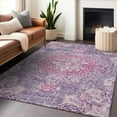 thumbnail image 1 of Addison Rugs Chantille Indoor/Outdoor Transitional Geometric, Abstract Purple Washable Rectangle Rug, 10' x 14', 1 of 6