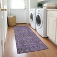 thumbnail image 1 of Addison Rugs Chantille Indoor/Outdoor Transitional Bohemian Purple Washable Runner Rug, 2'3" x 7'6", 1 of 5