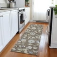 thumbnail image 1 of Addison Rugs Chantille Indoor/Outdoor Transitional Geometric, Abstract Chocolate Washable Runner Rug, 2'3" x 7'6", 1 of 6