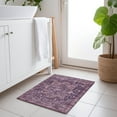 thumbnail image 1 of Addison Rugs Chantille Indoor/Outdoor Transitional Geometric, Abstract Eggplant Washable Rectangle Rug, 1'8" x 2'6", 1 of 6
