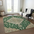 thumbnail image 1 of Addison Rugs Chantille Indoor/Outdoor Traditional Global Emerald Washable Rectangle Rug, 3' x 5', 1 of 6