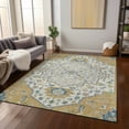 thumbnail image 1 of Addison Rugs Chantille Indoor/Outdoor Traditional Vintage Gold Washable Rectangle Rug, 10' x 14', 1 of 6