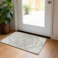 thumbnail image 1 of Addison Rugs Chantille Indoor/Outdoor Traditional Vintage Ivory Washable Rectangle Rug, 1'8" x 2'6", 1 of 6