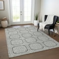 thumbnail image 1 of Addison Rugs Chantille Indoor/Outdoor Transitional Geometric Gray Washable Rectangle Rug, 10' x 14', 1 of 6