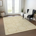 thumbnail image 1 of Addison Rugs Chantille Indoor/Outdoor Transitional Geometric Gold Washable Rectangle Rug, 10' x 14', 1 of 6