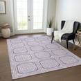 thumbnail image 1 of Addison Rugs Chantille Indoor/Outdoor Transitional Geometric Lavender Washable Rectangle Rug, 10' x 14', 1 of 6