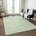 thumbnail image 1 of Addison Rugs Chantille Indoor/Outdoor Transitional Geometric Mint Washable Rectangle Rug, 9' x 12', 1 of 6