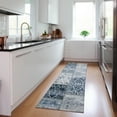 thumbnail image 1 of Addison Rugs Chantille Indoor/Outdoor Transitional Panel Denim Washable Runner Rug, 2'3" x 7'6", 1 of 6