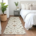 thumbnail image 1 of Addison Rugs Chantille Indoor/Outdoor Traditional Global Ivory Washable Runner Rug, 2'3" x 7'6", 1 of 6