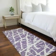 thumbnail image 1 of Addison Rugs Chantille Indoor/Outdoor Transitional Organic Purple Washable Runner Rug, 2'3" x 7'6", 1 of 6