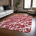 thumbnail image 1 of Addison Rugs Chantille Indoor/Outdoor Transitional Organic Red Washable Rectangle Rug, 9' x 12', 1 of 6