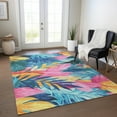 thumbnail image 1 of Addison Rugs Chantille Indoor/Outdoor Transitional Floral Sky Washable Rectangle Rug, 10' x 14', 1 of 6