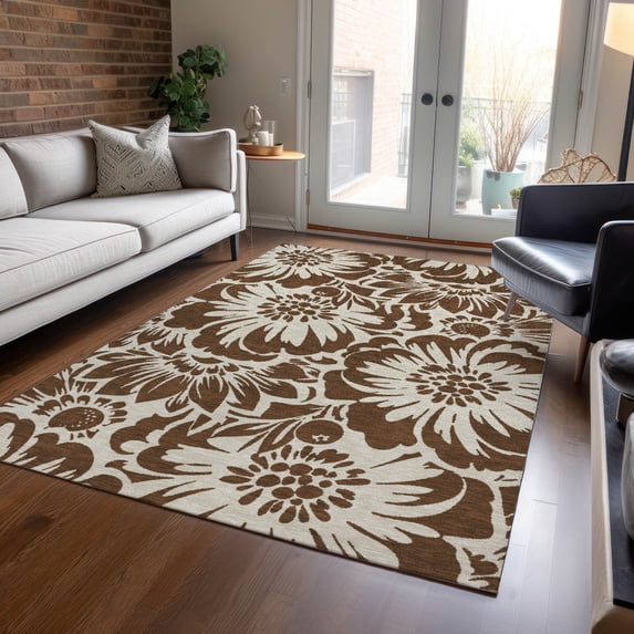 Chantille ACN551 Brown 8 x 10 Rug