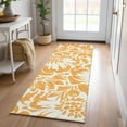 thumbnail image 1 of Addison Rugs Chantille Indoor/Outdoor Transitional Floral Orange Washable Runner Rug, 2'3" x 7'6", 1 of 6