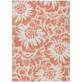 thumbnail image 1 of Addison Rugs Chantille Indoor/Outdoor Transitional Floral Salmon Washable Rectangle Rug, 9' x 12', 1 of 9