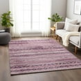 thumbnail image 1 of Addison Rugs Mayfield Washable Transitional Tribal, Diamond Pink Rectangle Rug, 8' x 10', 1 of 6