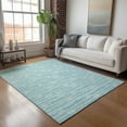 thumbnail image 1 of Addison Rugs Mayfield Washable Coastal Rope Lagoon Rectangle Rug, 10' x 14', 1 of 6