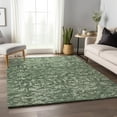 thumbnail image 1 of Addison Rugs Mayfield Washable Traditional Serpentine Green Rectangle Rug, 8' x 10', 1 of 6