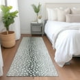 thumbnail image 1 of Addison Rugs Mayfield Washable Animal Skin Pattern Antelope Gray Runner Rug, 2'3" x 7'6", 1 of 5