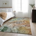 thumbnail image 1 of Addison Rugs Mayfield Washable Contemporary Watercolors Beige Rectangle Rug, 8' x 10', 1 of 6