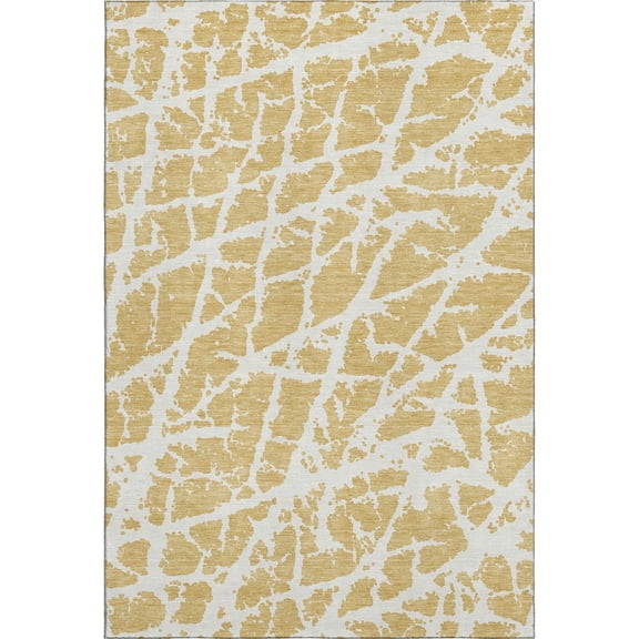Addison Rugs Premium Machine Washable Mayfield  Gold 9' x 12' Rug