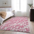 thumbnail image 1 of Addison Rugs Mayfield Washable Transitional Organic Pink Rectangle Rug, 8' x 10', 1 of 6