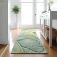 thumbnail image 1 of Addison Rugs Mayfield Washable Transitional Watercolors Green Runner Rug, 2'3" x 7'6", 1 of 5