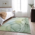 thumbnail image 1 of Addison Rugs Mayfield Washable Transitional Watercolors Green Rectangle Rug, 2'6" x 3'10", 1 of 6