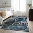 thumbnail image 1 of Addison Rugs Mayfield Washable Contemporary Watercolors Blue Rectangle Rug, 10' x 14', 1 of 6