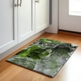 thumbnail image 1 of Addison Rugs Mayfield Washable Contemporary Watercolors Green Rectangle Rug, 1'8" x 2'6", 1 of 5