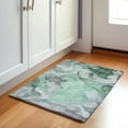 thumbnail image 1 of Addison Rugs Mayfield Washable Transitional Watercolors Green Rectangle Rug, 1'8" x 2'6", 1 of 5
