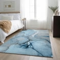 thumbnail image 1 of Addison Rugs Mayfield Washable Transitional Watercolors Blue Rectangle Rug, 5' x 7'6", 1 of 6
