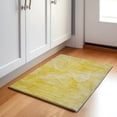 thumbnail image 1 of Addison Rugs Mayfield Washable Transitional Watercolors Gold Rectangle Rug, 1'8" x 2'6", 1 of 5