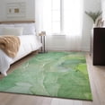 thumbnail image 1 of Addison Rugs Mayfield Washable Transitional Watercolors Green Rectangle Rug, 5' x 7'6", 1 of 6