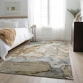 thumbnail image 1 of Addison Rugs Mayfield Washable Transitional Watercolors Beige Rectangle Rug, 2'6" x 3'10", 1 of 6