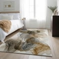 thumbnail image 1 of Addison Rugs Mayfield Washable Transitional Organic Brown Rectangle Rug, 8' x 10', 1 of 6