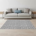 thumbnail image 1 of Addison Rugs Mayfield Washable Transitional Arrows Gray Rectangle Rug, 5' x 7'6", 1 of 6