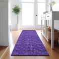 thumbnail image 1 of Addison Rugs Mayfield Washable Transitional Arrows Purple Runner Rug, 2'3" x 7'6", 1 of 5
