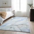 thumbnail image 1 of Addison Rugs Mayfield Washable Transitional Watercolors Blue Rectangle Rug, 10' x 14', 1 of 6