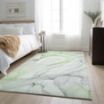 thumbnail image 1 of Addison Rugs Mayfield Washable Transitional Watercolors Green Rectangle Rug, 9' x 12', 1 of 6