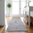 thumbnail image 1 of Addison Rugs Mayfield Washable Transitional Watercolors Gray Runner Rug, 2'3" x 7'6", 1 of 5