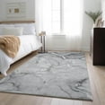 thumbnail image 1 of Addison Rugs Mayfield Washable Transitional Watercolors Gray Rectangle Rug, 3' x 5', 1 of 6
